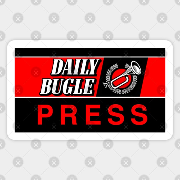 Daily Bugle Press Sticker by PopCultureShirts